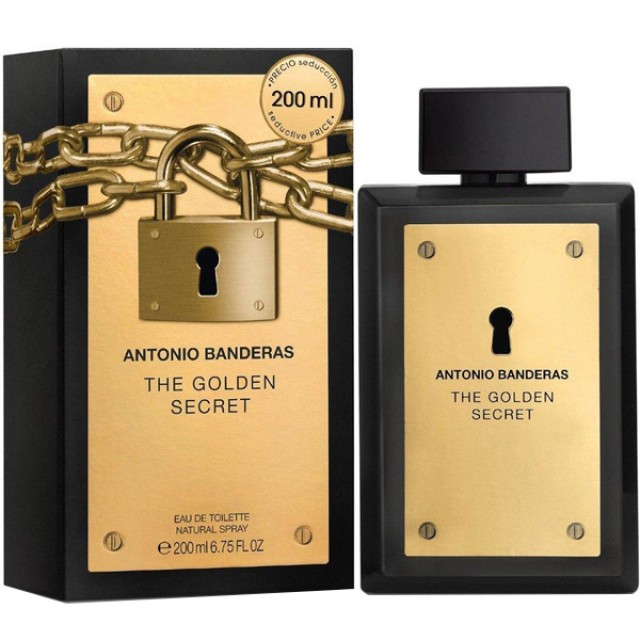 ANTONIO BANDERAS The Golden Secret EDT 200ml